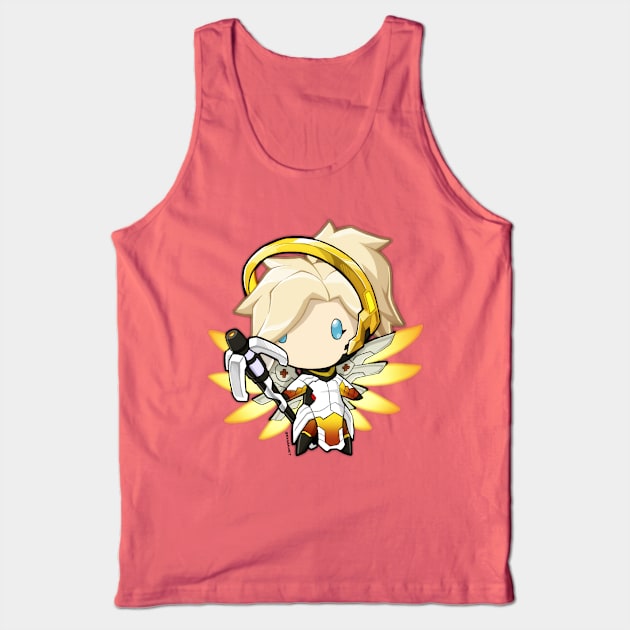 Lil Battle Angel Tank Top by fallerion